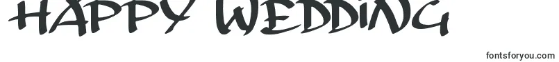 Czcionka ArchaicAsianInks – czcionki Z okazji ślubu
